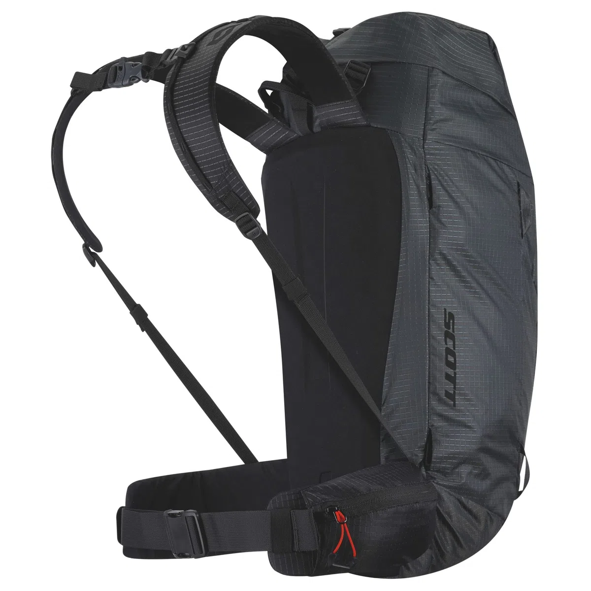 Scott Mountain - Zaino da snowboard, 35 l, colore: Grigio scuro, nero