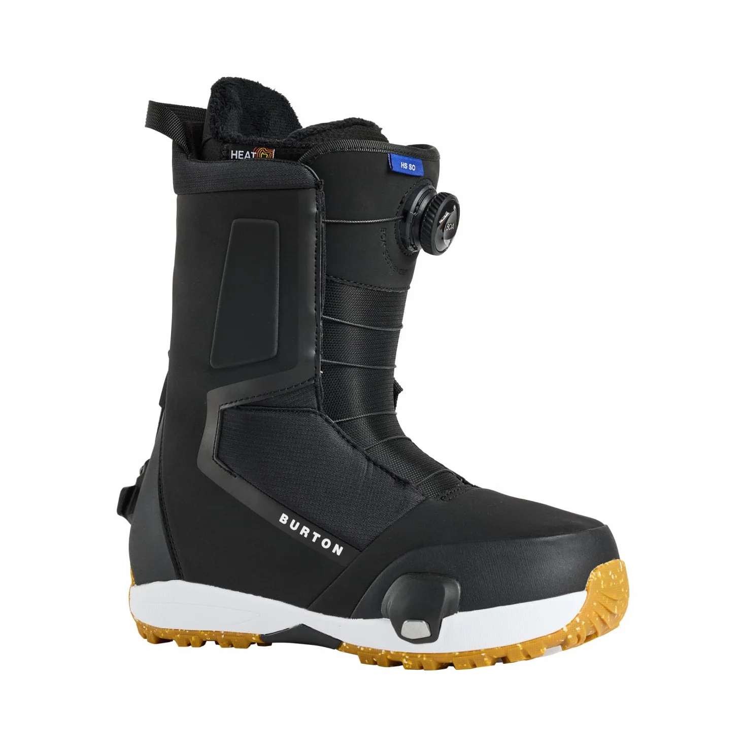 Burton - Stivali da snowboard Highshot Step on Regular Black Uomo - Uomo - Taglia 44.5 - Nero