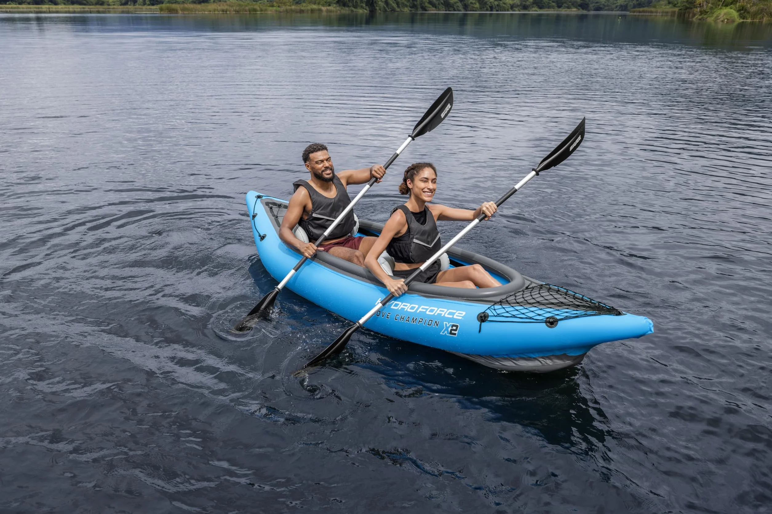 Bestway 65131 - Hydro-Force Kayak X2 Cove Champion 3,31 m x 88 cm Unisex Adulto