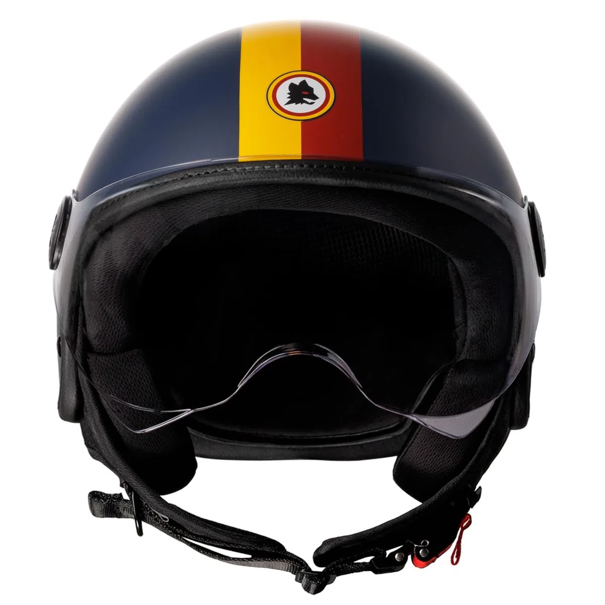 AS Roma Casco Moto Duraleu - S