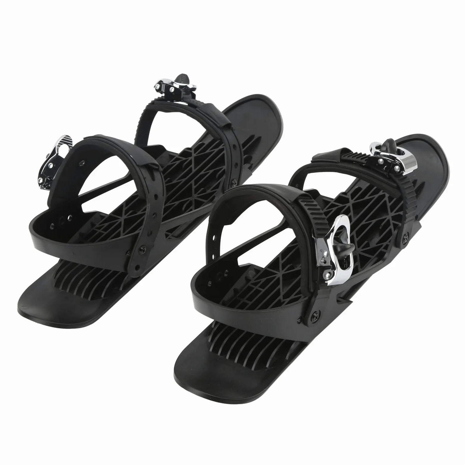 Snowskate, Attacchi per Snowboard, Mini Pattini da Sci sulla, Snowblades Adulti Regolabili, Snowskates Corti Snowblades Skiboards, Scarponi da Sci Invernali