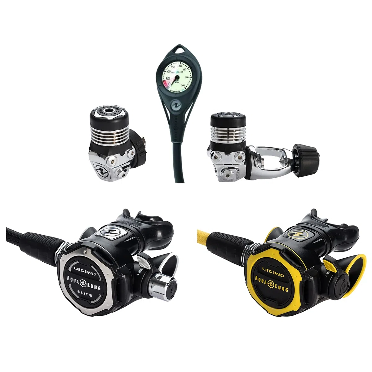 AQUALUNG Pack Leg3nd Elite +oct+spg Regolatore