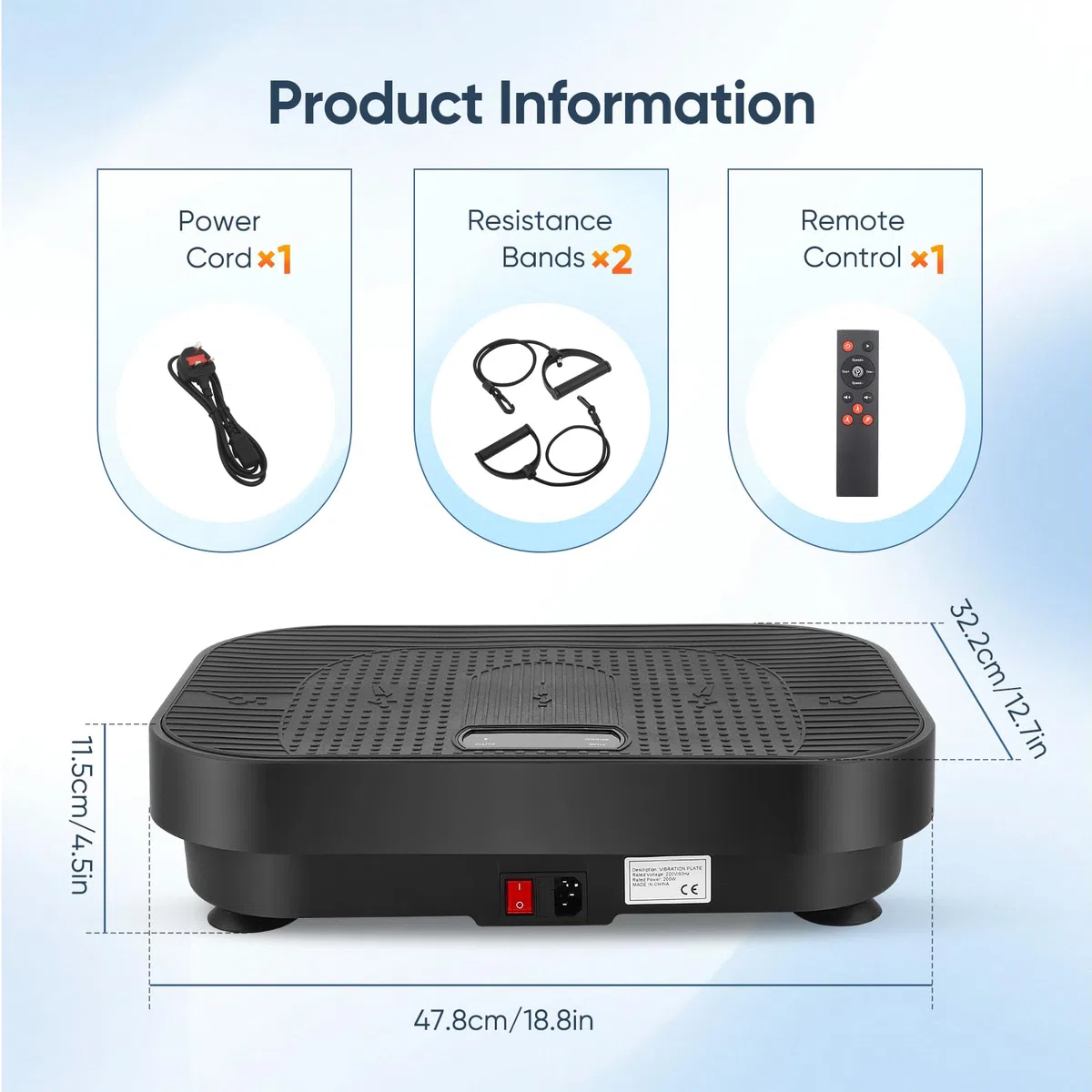 Pedana Vibrante Dimagrante,Pedana Vibrante per Circolazione Gambe 120 livelli di Vibrazione e 5 Programmi, Altoparlante Bluetooth Integrato, per Automatico della Velocità