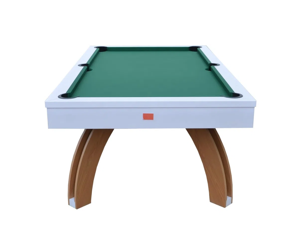 NGBiliardi Tavolo da Biliardo Sirio Bi-Color (214 cm) con Accessori Completi