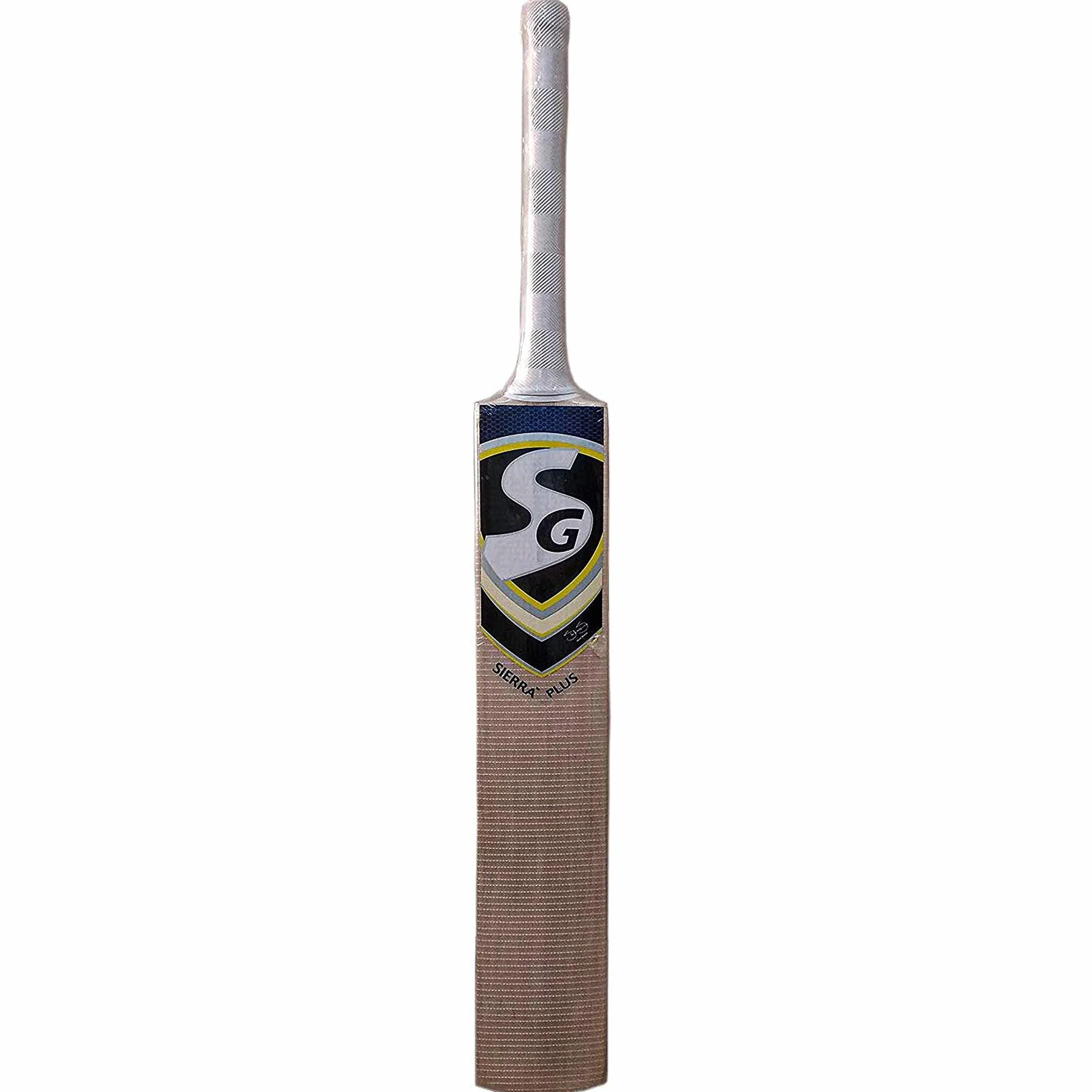 SG Sierra Plus Kashmir - Mazza da cricket in salice, misura 5, palla in pelle