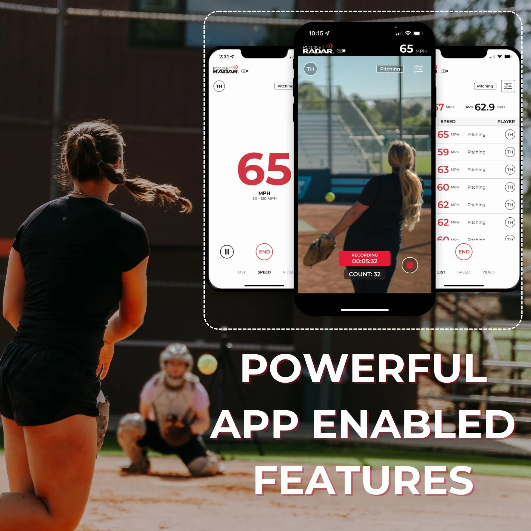 Pocket Radar Smart Coach/compatibile con Pocket Radar App