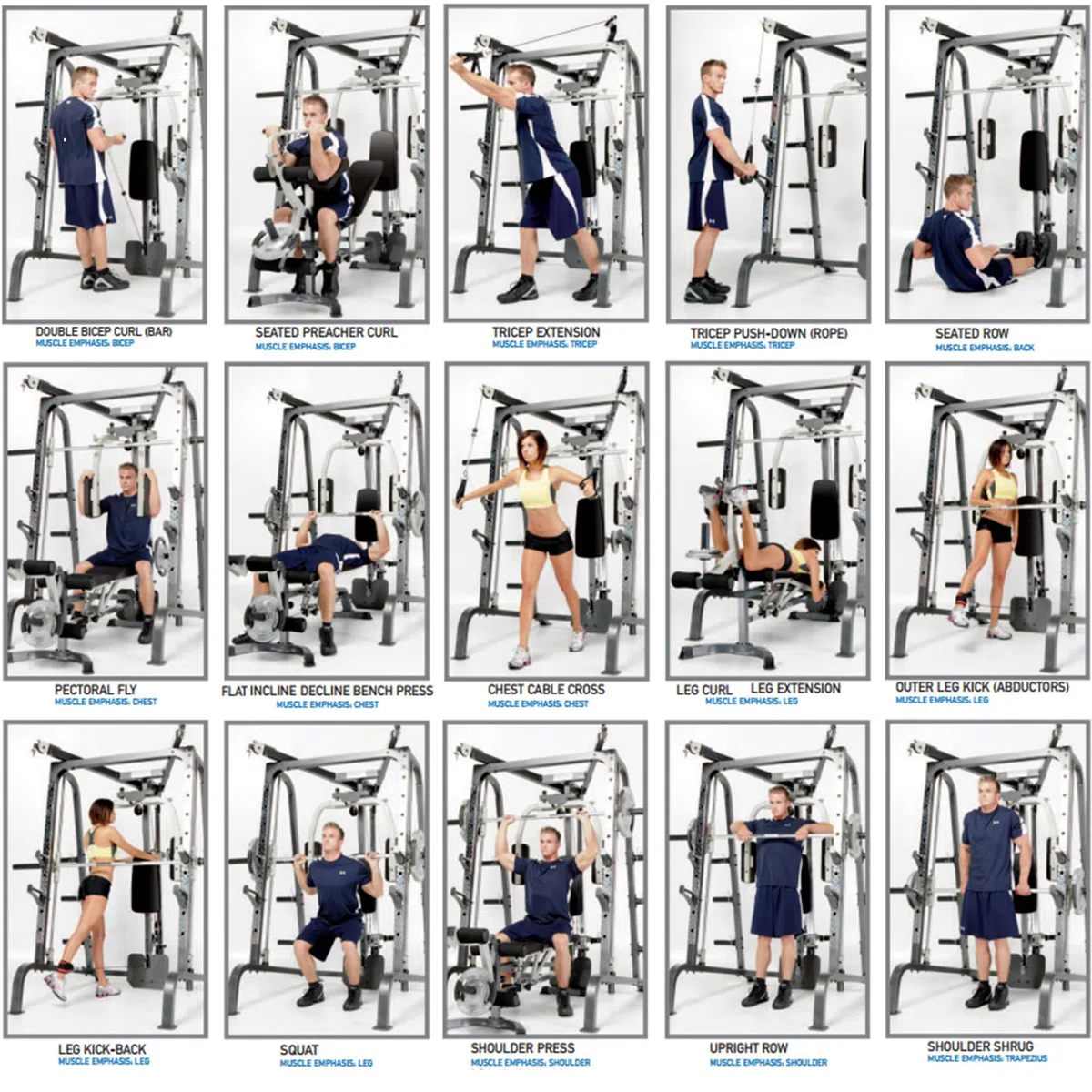 Marcy - Smith Machine MD-9010G, Panca Ginnica con Sollevamento Pesi ad Uso Domestico