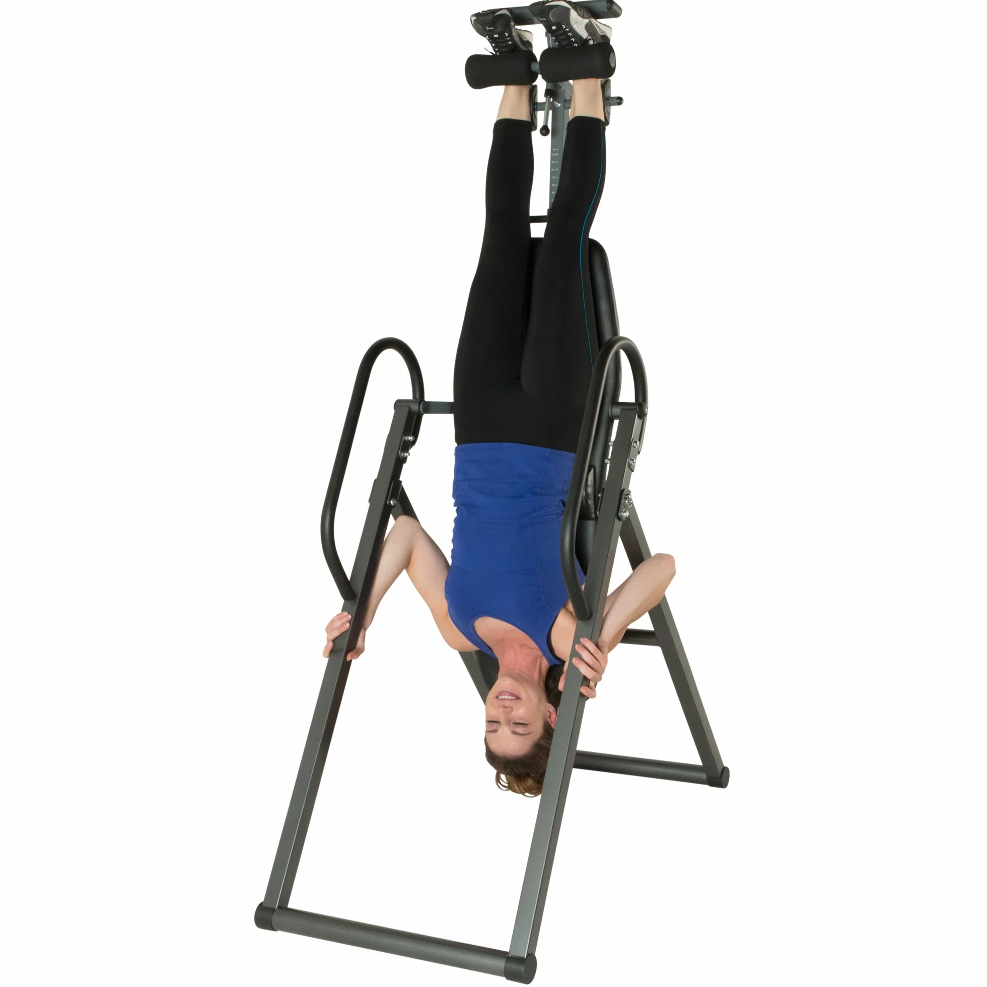 Fitness Reality Unisex 790 x LT UL Panca a inversione Certificato di Sicurezza ad Alta Resistenza con Schienale Basso, Nero, Taglia Unica