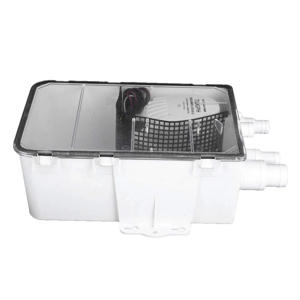 Pompa per Doccia per Barca, Pompa per Vasca Doccia Marina per Barca, Ingressi di Scarico, Kit di Scarico, di Pompa di Sentina, di Pompa di Sentina, 12 V, 750 GPH