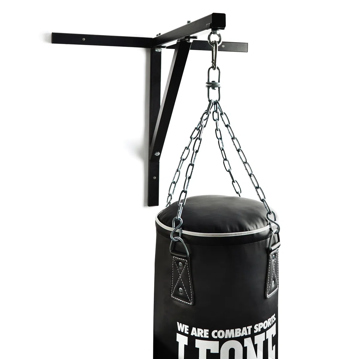 LEONE 1947 Attacco a Muro per Sacco Boxe – Supporto Metallo Resistente per Allenamento Pugilato – Unisex Adulto – cod. AT700