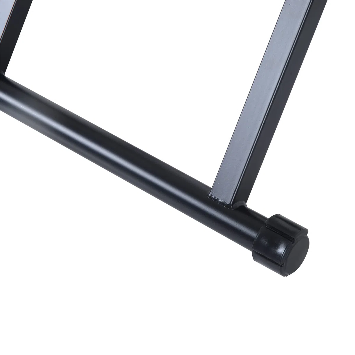 HOMCOM Rullo per Bici per Allenamento a Casa, Pieghevole in Acciaio per Ruote da 26''-28'', 54.5x47.2x39.1cm