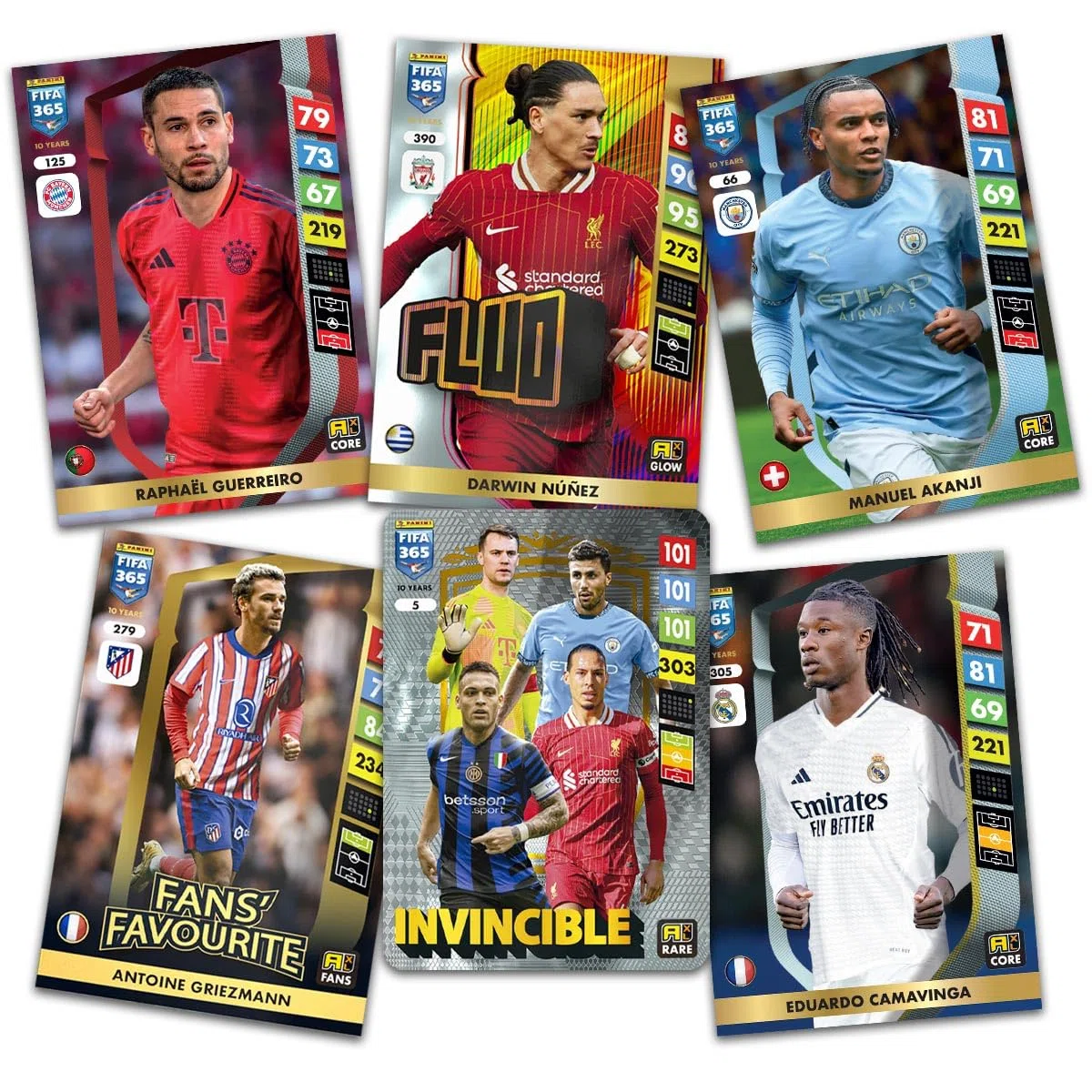 Panini FIFA 365 Adrenalyn XL 2025 Trading Cards (confezione da 24 pezzi)