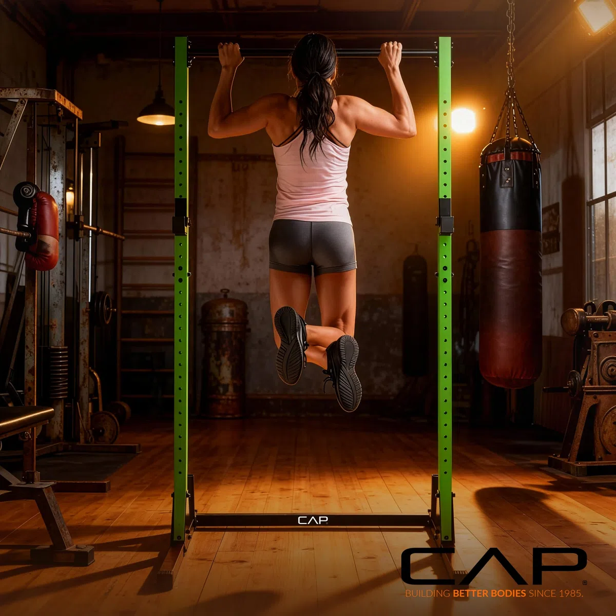 Cap Barbell Power Rack Exercise Stand