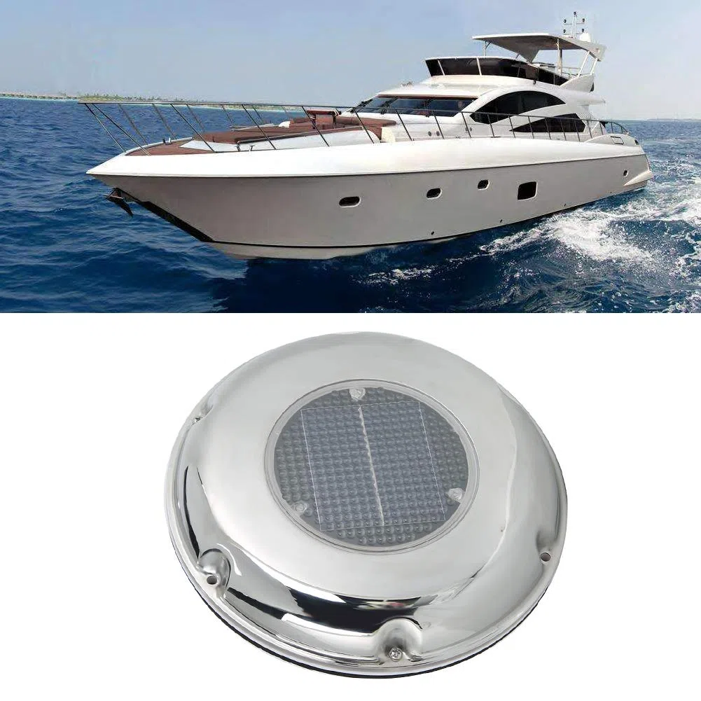 Macchina per ventilazione solare e nave per ventola di scarico solare in acciaio inossidabile Ventola di Sfiato per Barche Ventilatore Solare Aspiratore Barca in Acciaio Inossidabile Ventilatore