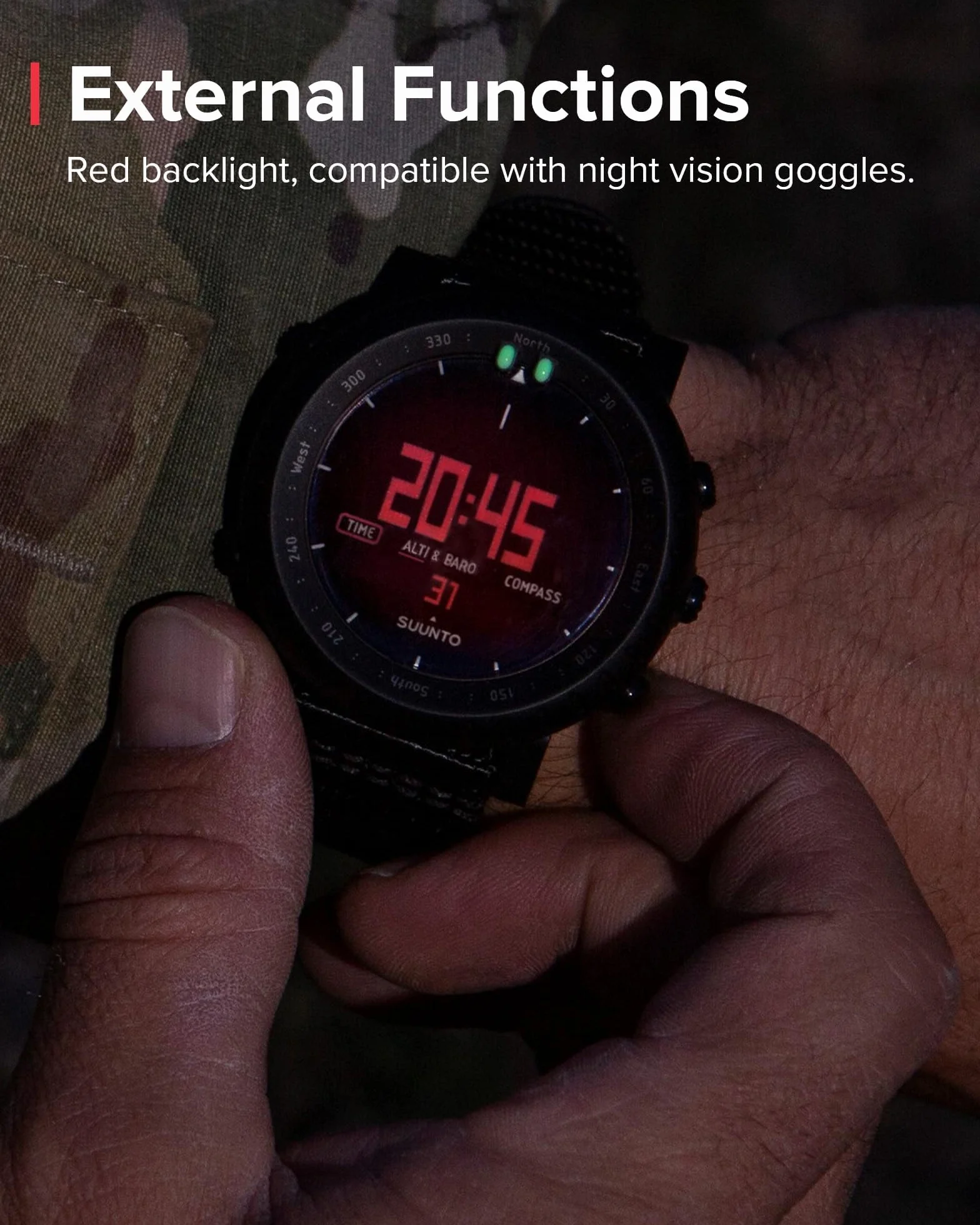 Suunto Core Alpha Stealth Orologio outdoor con altimetro, barometro e bussola