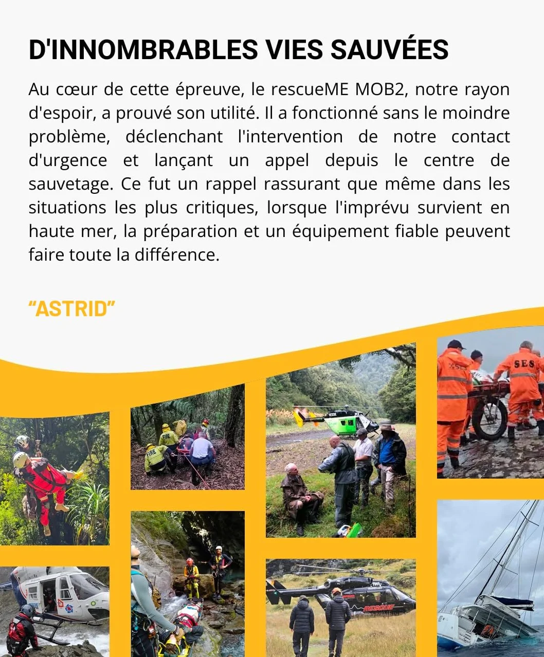 Ocean Signal RescueMe MOB2 - Radiofaro di Soccorso Personale AIS - Classe M
