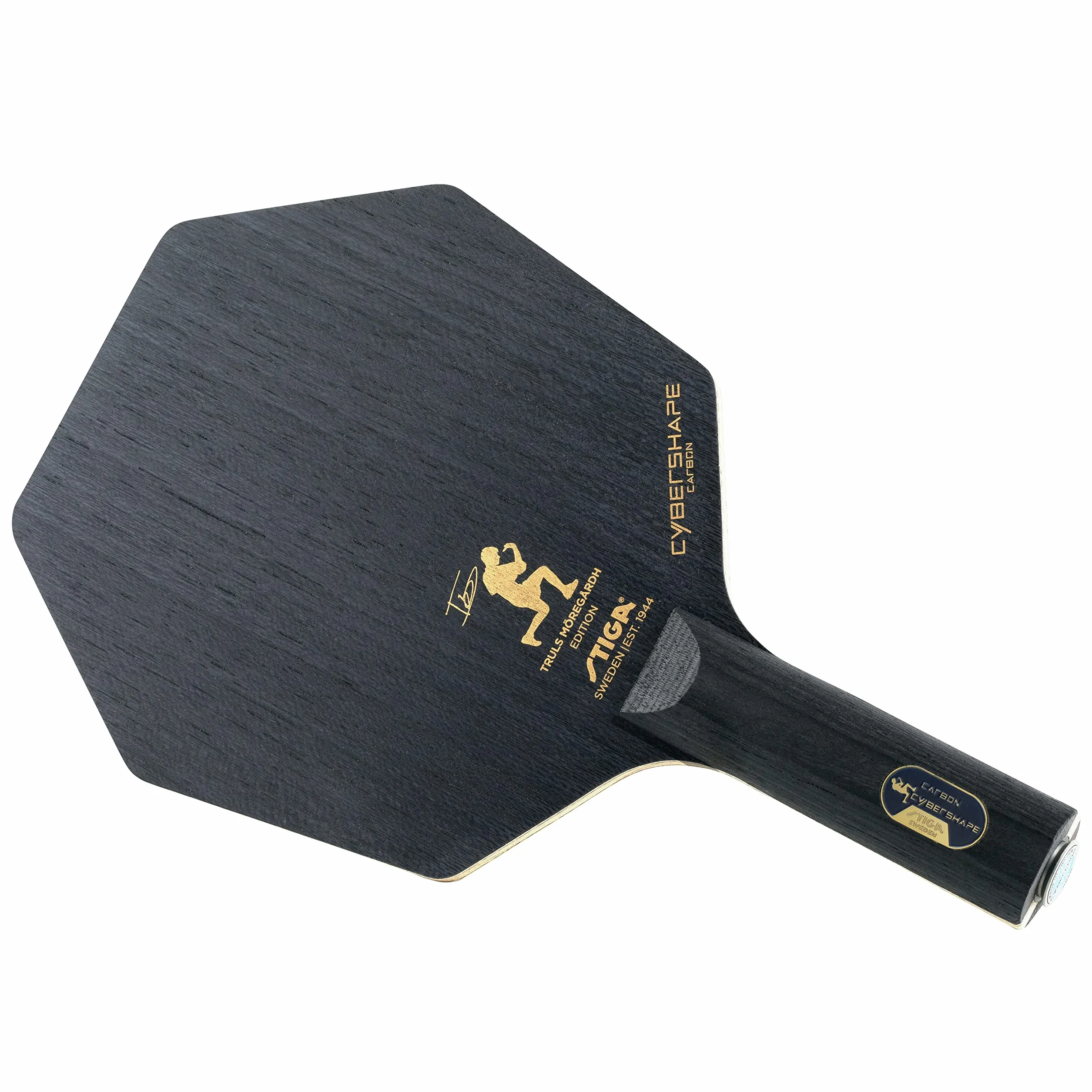 Stiga Lama da Ping Pong Cybershape Carbon CWT Truls Edition - Manico Classico Dritto