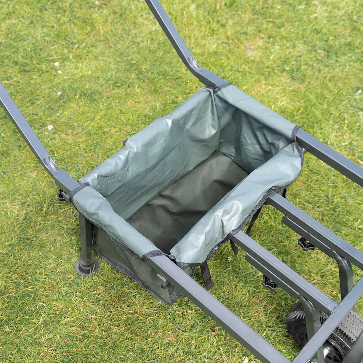 Atlas Carrello per Pesca - Porta Accessori da Pesca | Trolley Pesca per Attrezzatura | Trolley Pieghevoli con Ruota