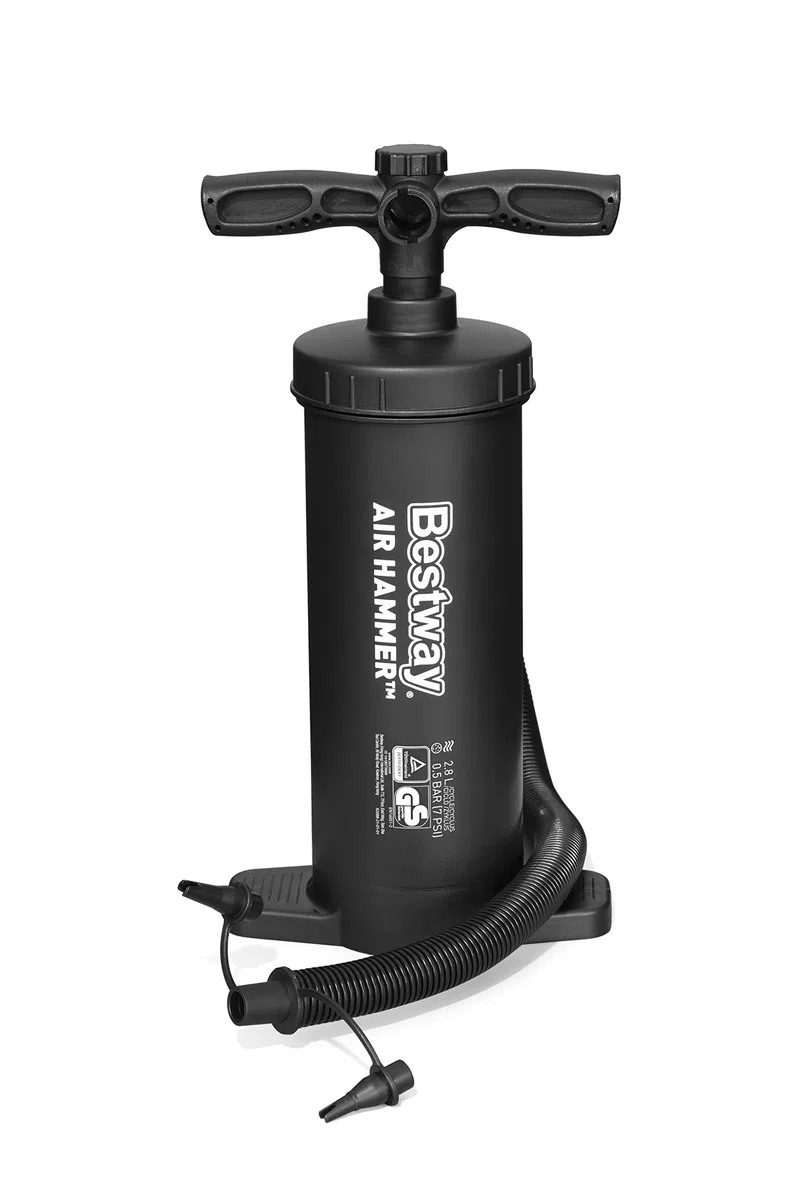 Hydro-Force Rapid Kayak | Set kayak gonfiabile per 2 persone con sedili, schienale, pagaie, pompa a mano e borsa per il trasporto, arancione