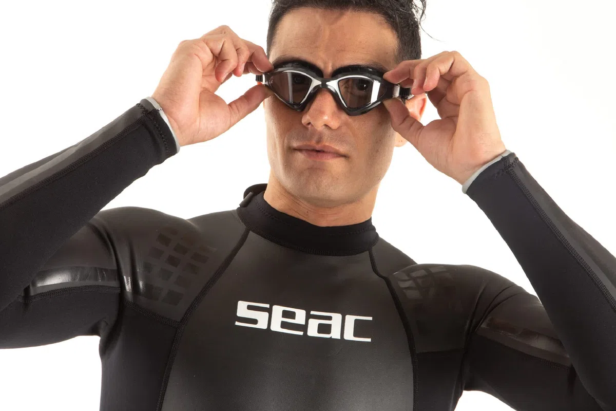 Seac Emotion, Muta 1.5mm Ultraflex per tutte le attività Acquatiche, Snorkeling, Nuoto, Apnea e Diving