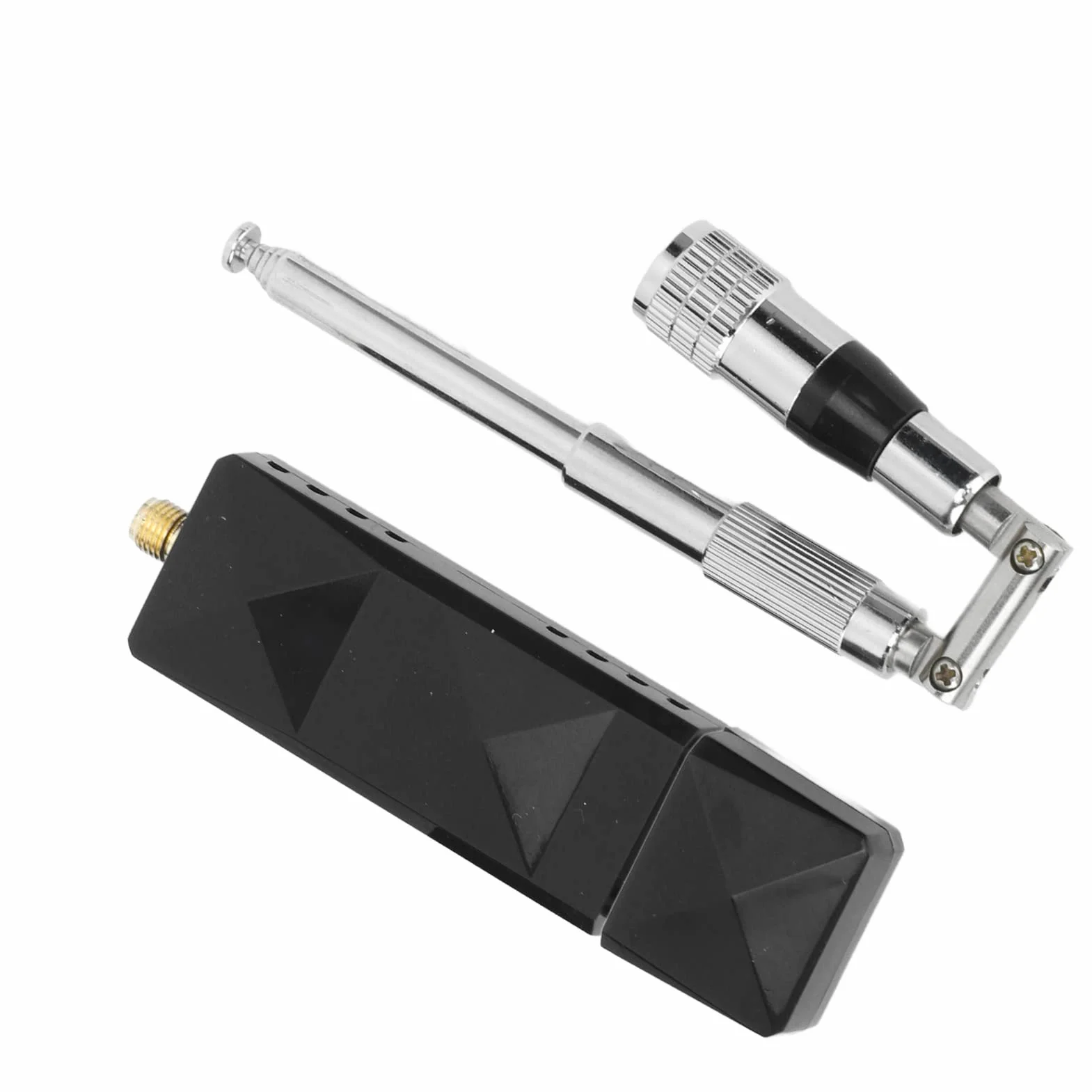Ricevitore AIS per Barca Marina, Ricevitore AIS a Doppio Canale Uscita USB con Antenna Portatile Pieghevole in Acciaio Inossidabile
