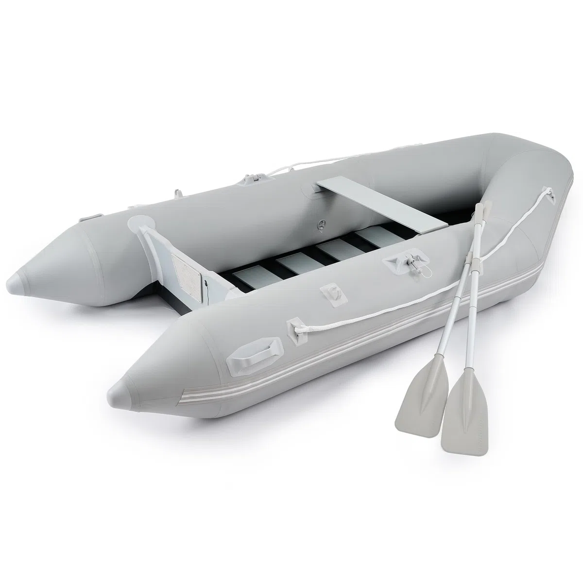 CO-Z 2.3m/3m Gommone Gonfiabile per Adulti Tender Gommone per 2/4 Persone Gommone Fondo in Lega Alluminio per Pesca Nautica Gioco Compatibile con Motore Fuoribordo (Capacità 300 kg /450 kg)