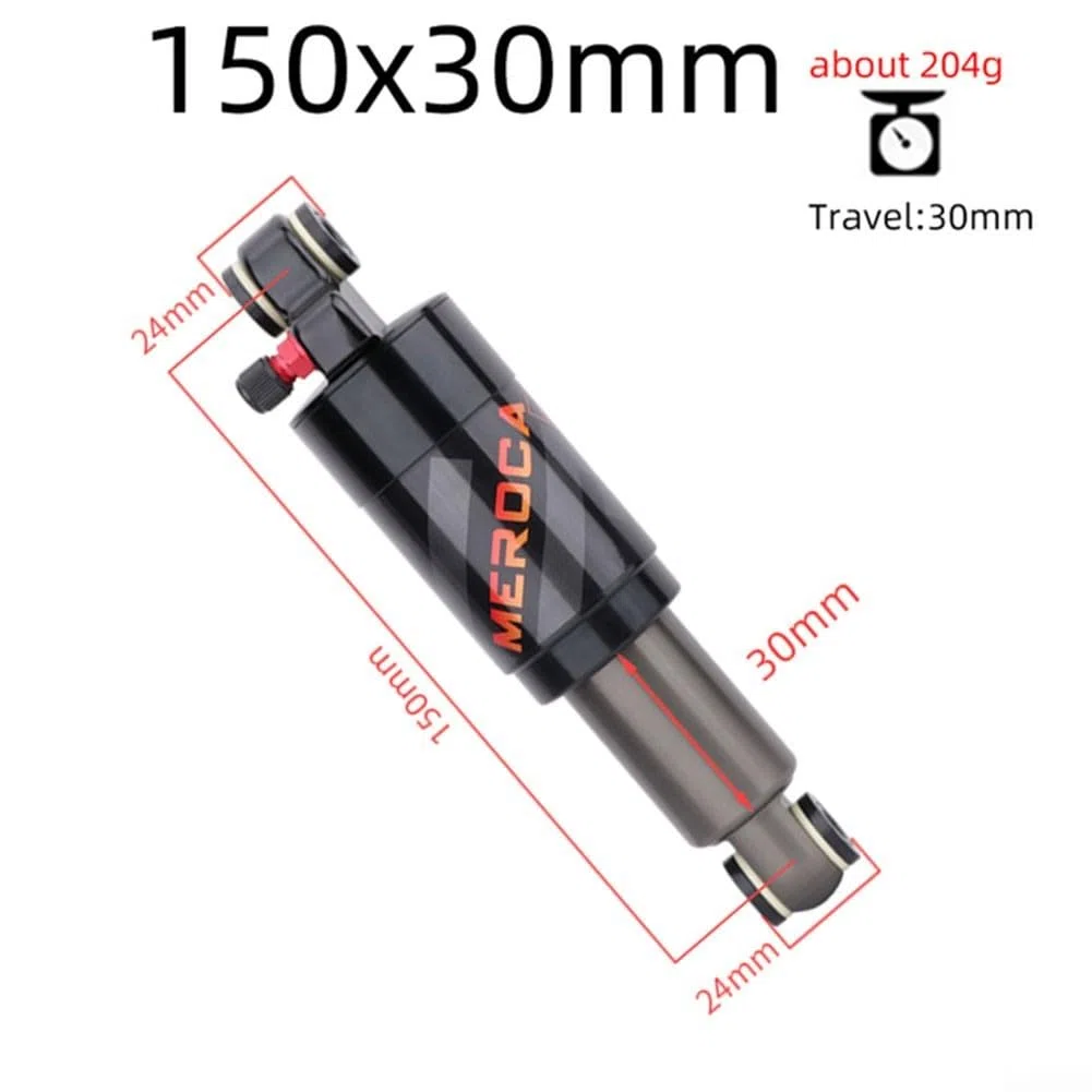 EasyByMall Ammortizzatore posteriore per bicicletta, ammortizzatore posteriore con blocco 125/150/165/190/200 mm, per mountain bike e bici da strada (150 mm), 3MMB1J6T40OL3G8G0B4AV1R47LRA