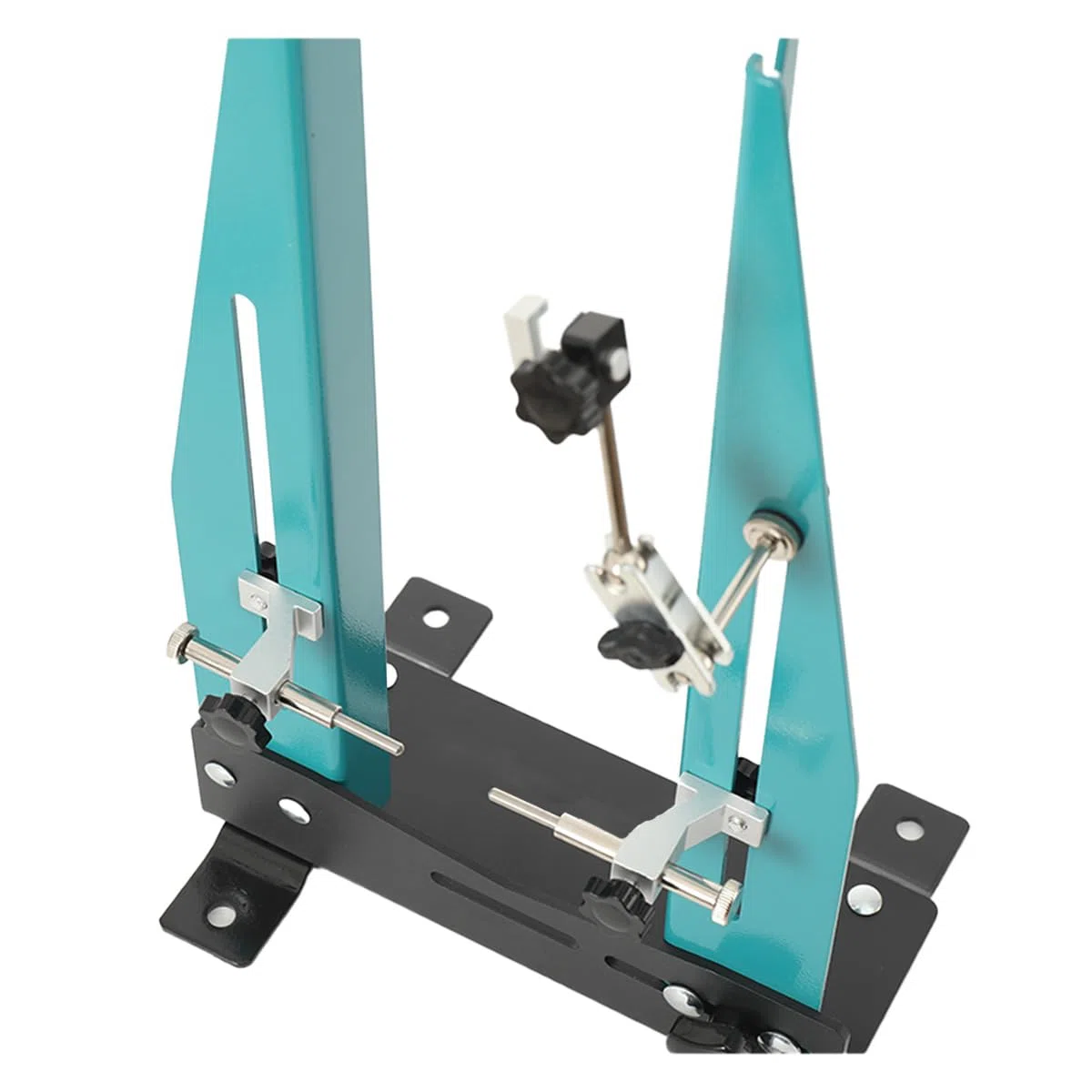 Supporto per Centrare le Ruote della Bicicletta da 95mm a 130mm, Stand da Camminata per Bici, Cavalletto per Centrare Bicicletta Ruote per Riparare