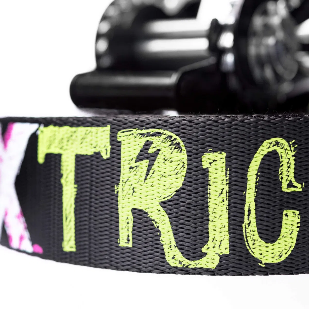 Kit Trick Line per salti, camminata e freestyle - Fettuccia da 25 mt con cricchetto, protezioni albero e sling bag - Kit completo