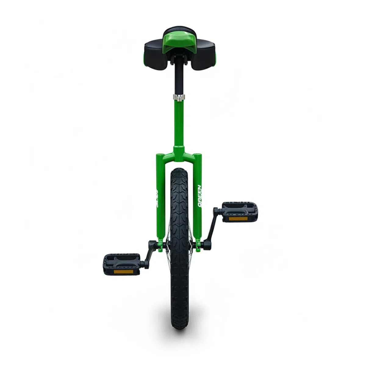 Green Slide Monociclo 20" Gamma Edge Verde, Freestyle (Forcella Quadrata Trucchi), Cerchio in alluminio, Sella Maniglia
