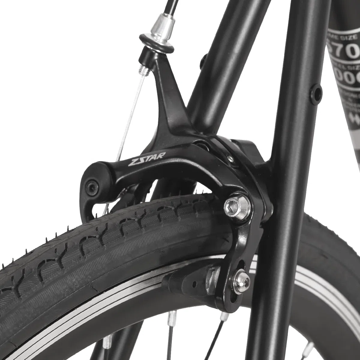 HILAND Bicicletta da corsa in alluminio 700C, Shimano a 21 marce, 28 pollici, per uomo e donna