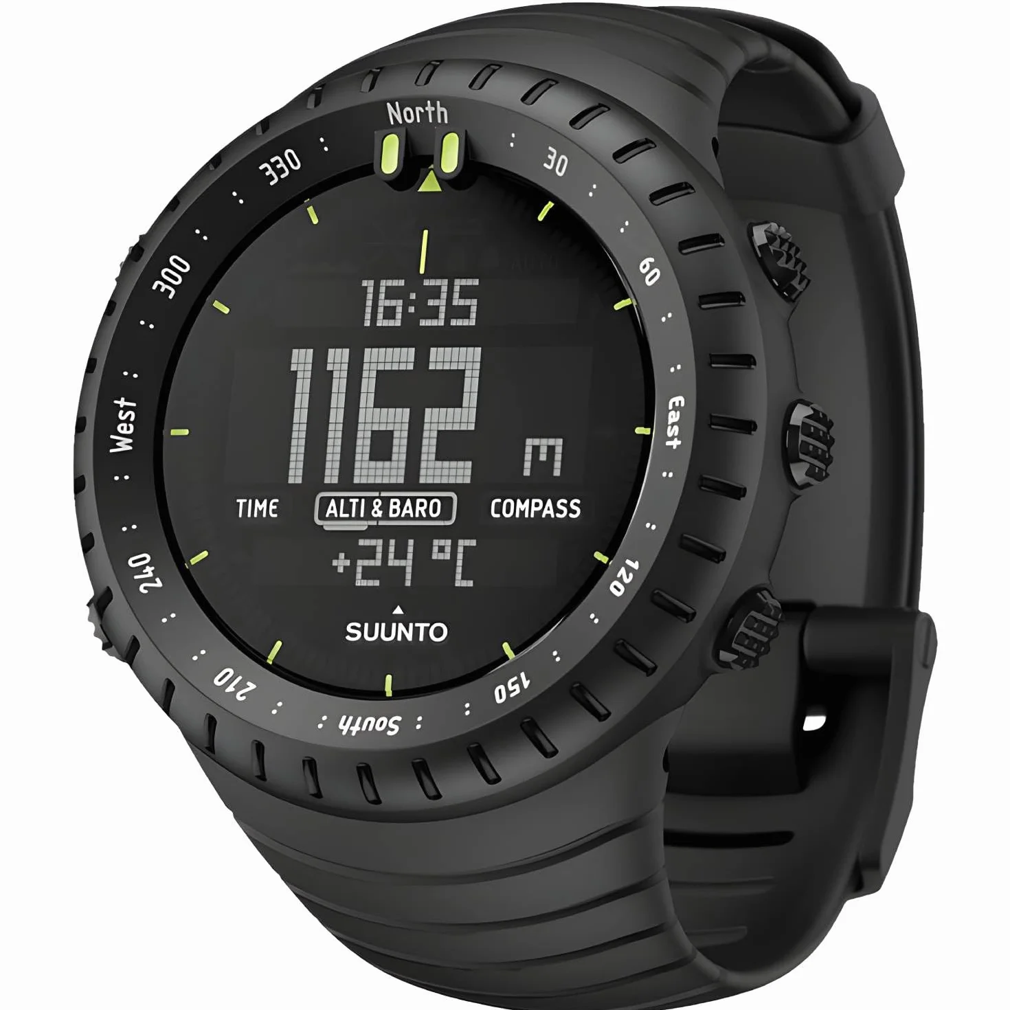 Suunto Core Alpha Stealth Orologio outdoor con altimetro, barometro e bussola