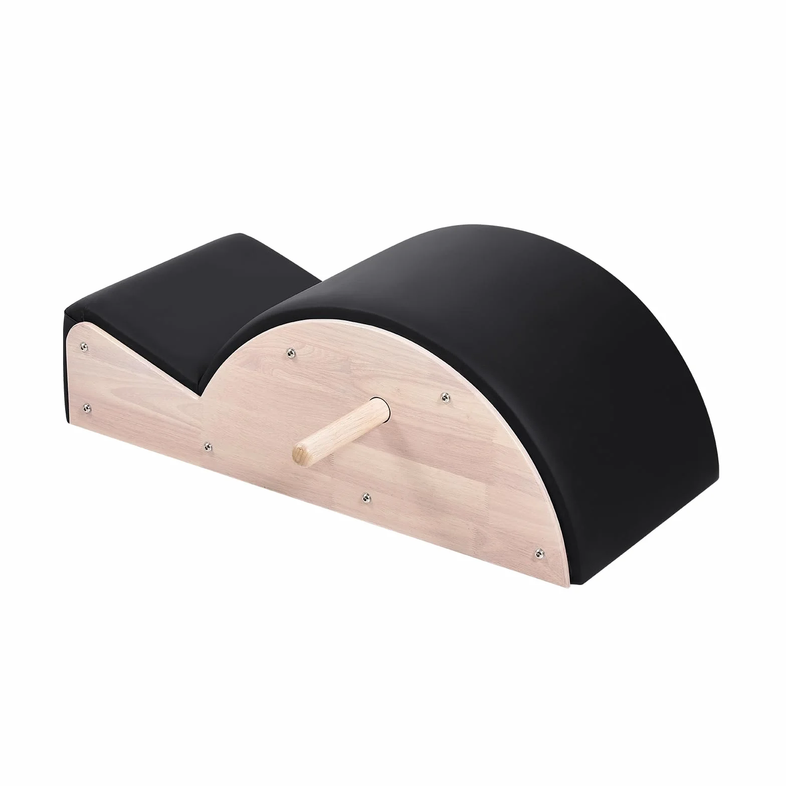 VEVOR Correttore per Colonna Vertebrale Pilates, Strumento per Allenamento Fitness in Legno di Gomma, Attrezzatura Corpo per Colonna Vertebrale, Equilibrio, Rafforzamento Esercizi