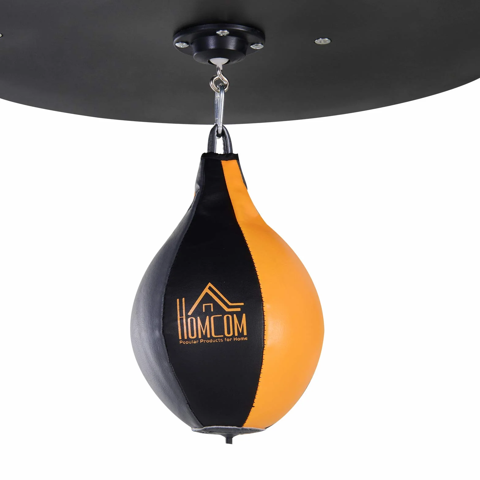 HOMCOM Stazione Multiuso Regolabile con Sacco da Boxe 20kg e Punching Ball per Allenamento Pugilato