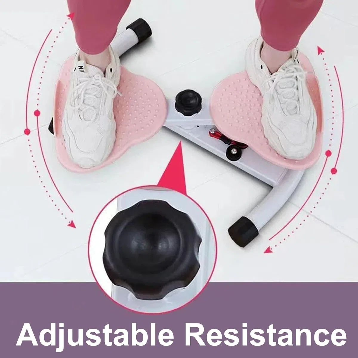 Tavole di torsione del corpo, disco rotante di torsione della vita Bordo magnetico d ell'equilibrio Fitness Twisting Board Waist macchina aerobica per la perdita di peso