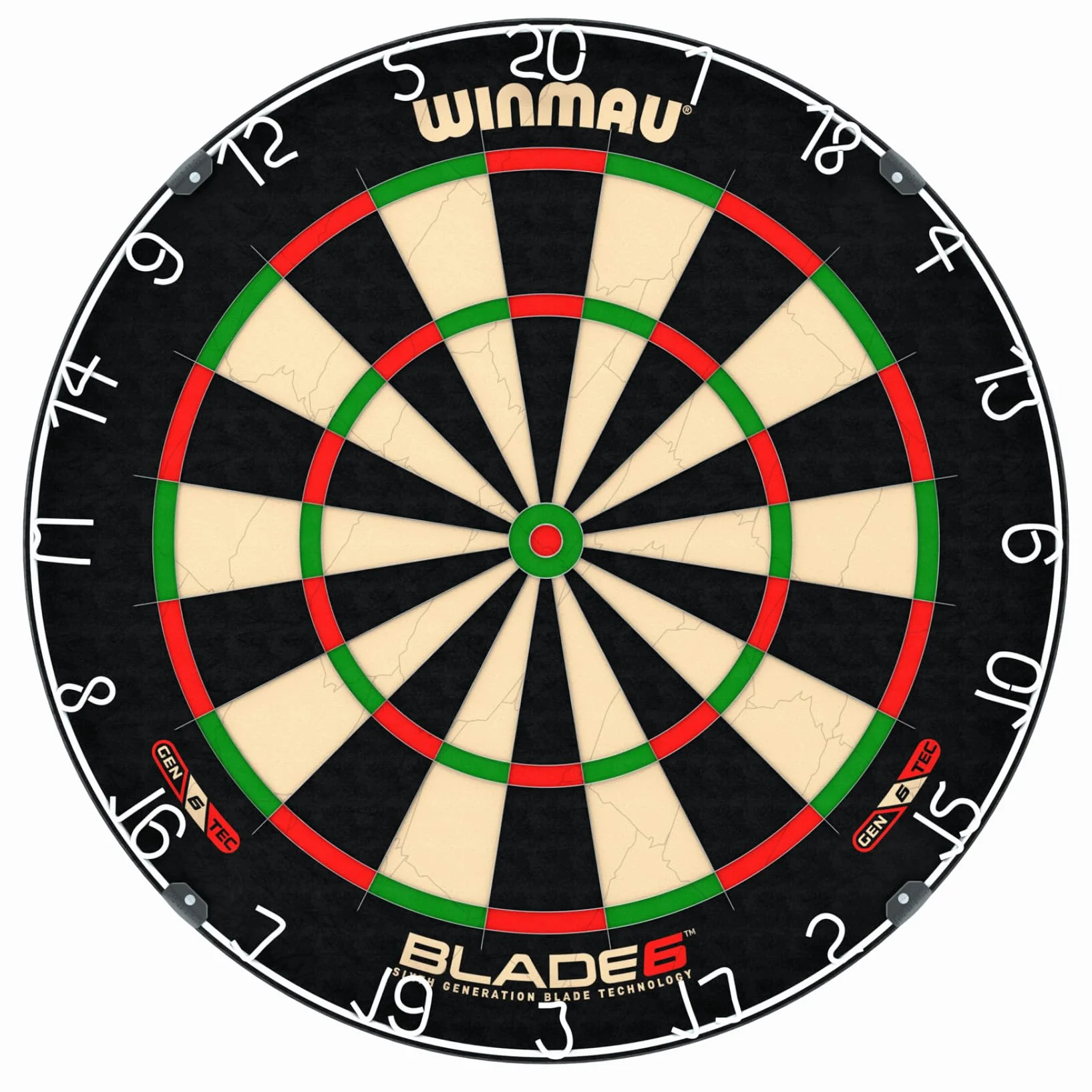 Winmau Blade 6 - Bersaglio professionale con setole - Specifiche ufficiali del torneo