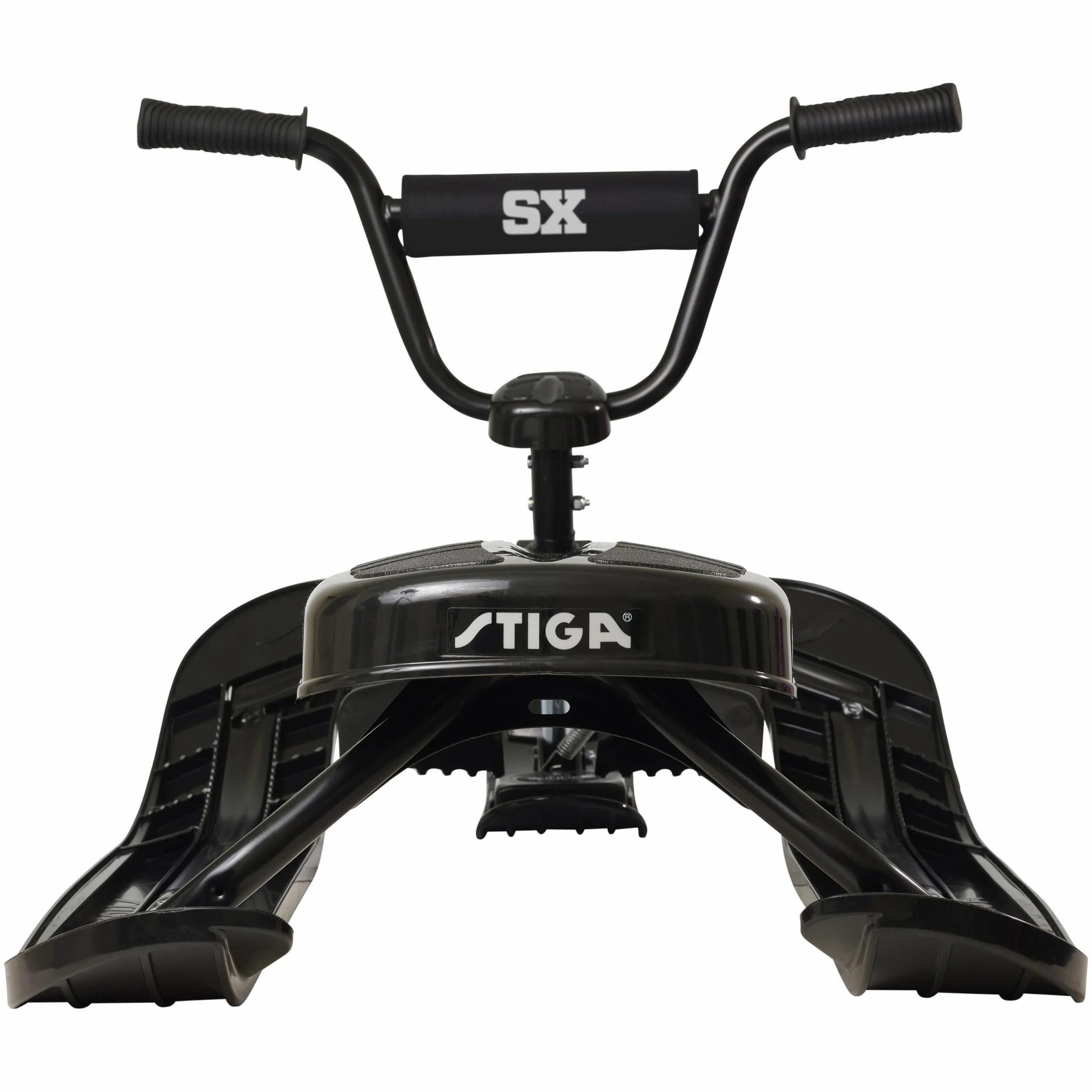 STIGA Snowracer Curve SX Slittino da Neve, Bob con Sterzo BMX e Freno per Adulti e Bambini dai 7 Anni