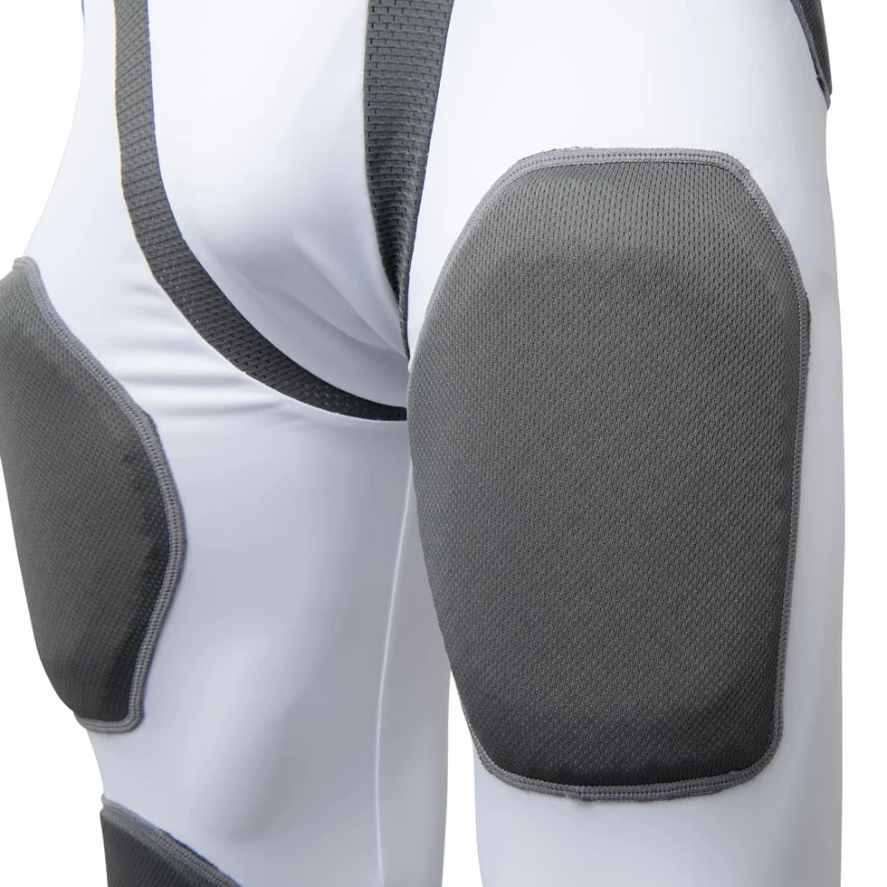 Champro Man-up-Cintura da Calcio A Compressione con 7 Cuscinetti, Unisex Adulto