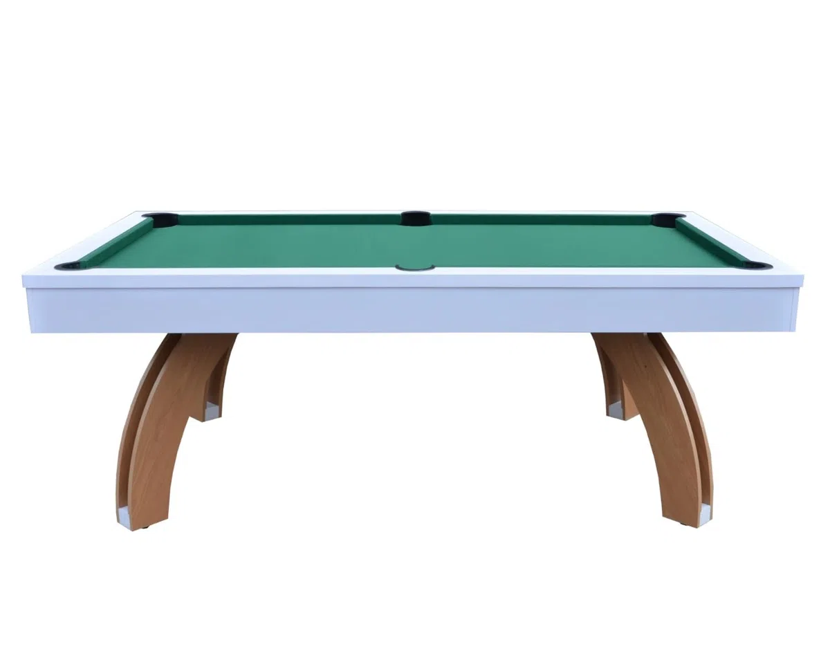 NGBiliardi Tavolo da Biliardo Sirio Bi-Color (214 cm) con Accessori Completi