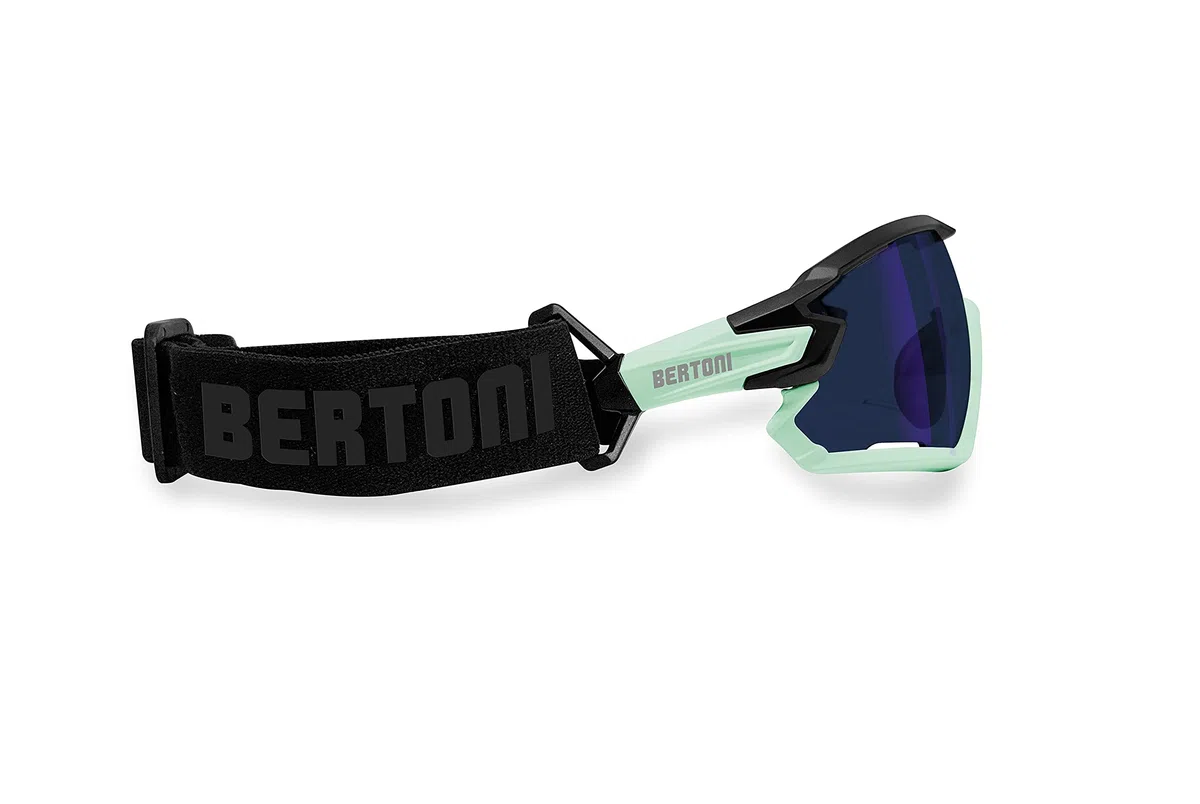 Bertoni Occhiali Ciclismo Running MTB Sci Padel Tennis Sport Polarizzati Fotocromatici MOD. Quasar