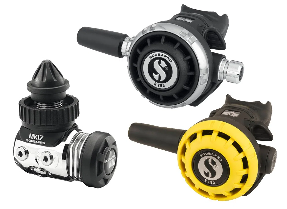 Scubapro Mk17 G260 R195 Octopus Din