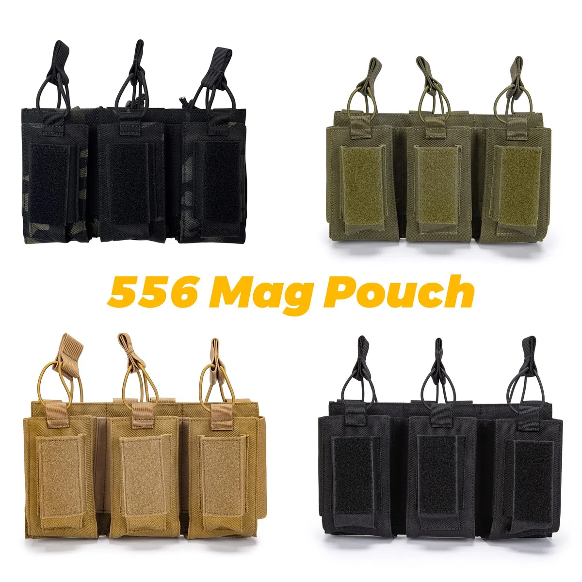 Gilet tattico in nylon 1000D con tasca per riviste 556, giubbotto di protezione leggero, sistema di sgancio rapido, compatibile con MOLLE