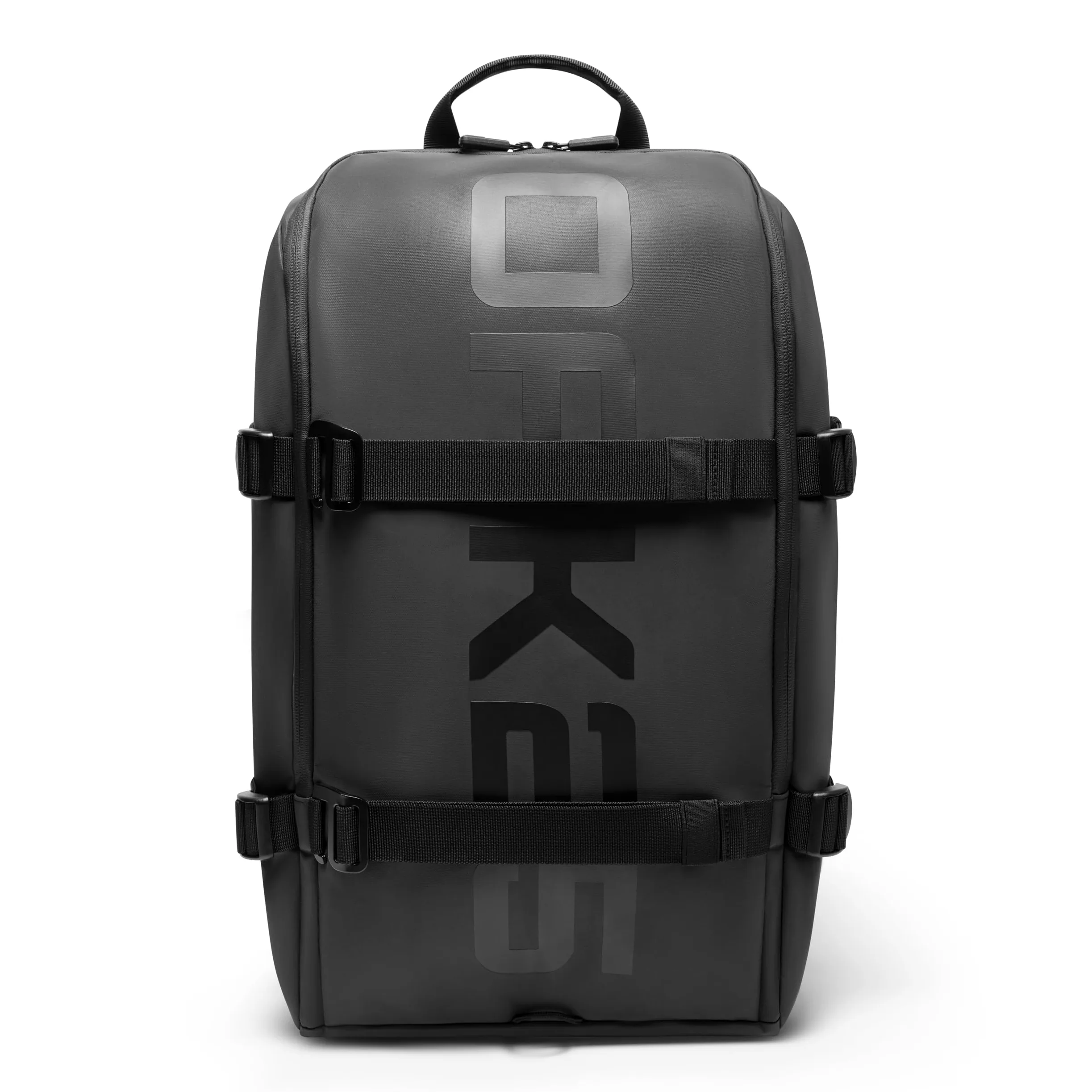 OAK25 Zaino Grande da Uomo & Donna Nero - Luminite Daybag - Zaino Riflettente per Bicicletta e Lavoro - Con Scomparto per Laptop - Idrorepellente