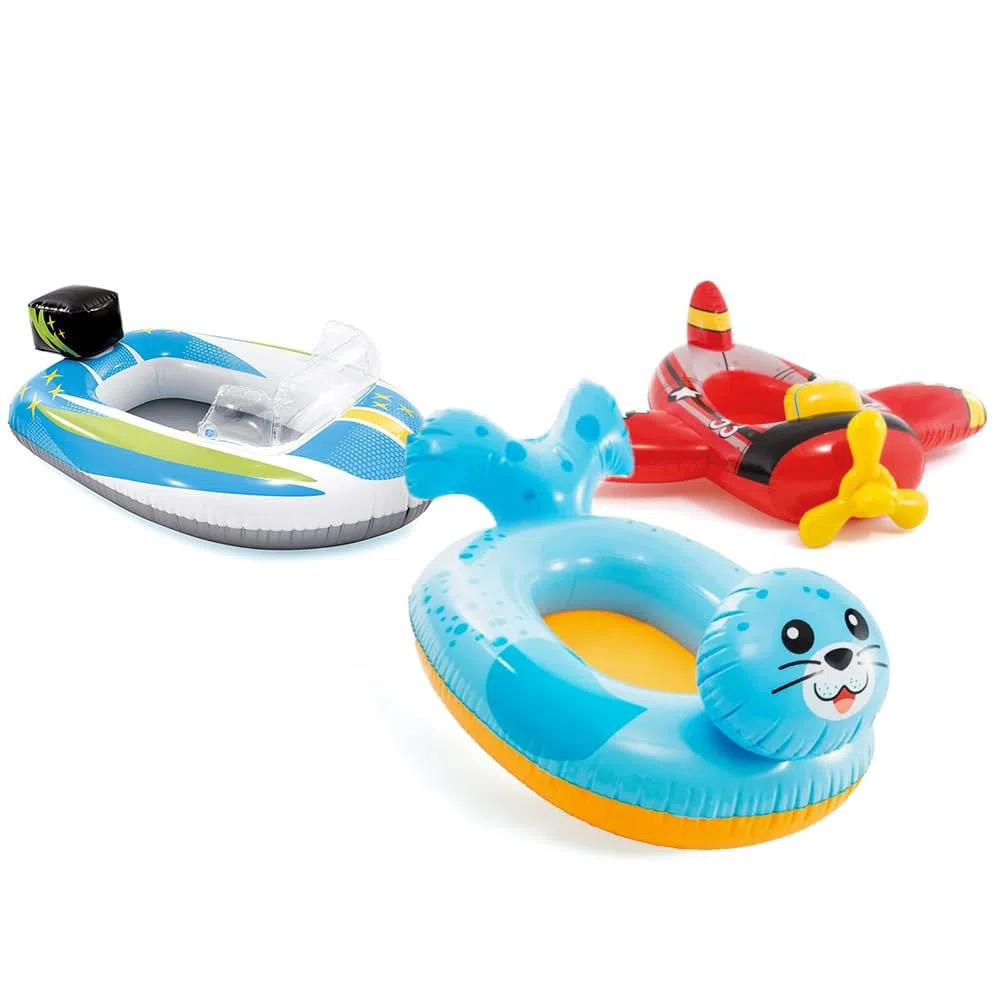 Virsus Canotto Gonfiabile piccolo 380NP, gommone per Piscina, Feste ed Eventi, Capacità Max 27 Kg