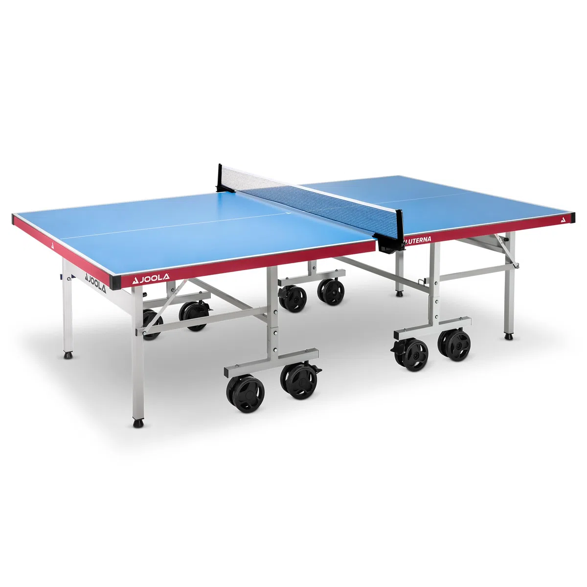 Joola 11650 Aluterna - Tavolo da ping pong professionale per esterni, resistente alle intemperie, 6 mm, superficie composita in alluminio e plastica, base pieghevole