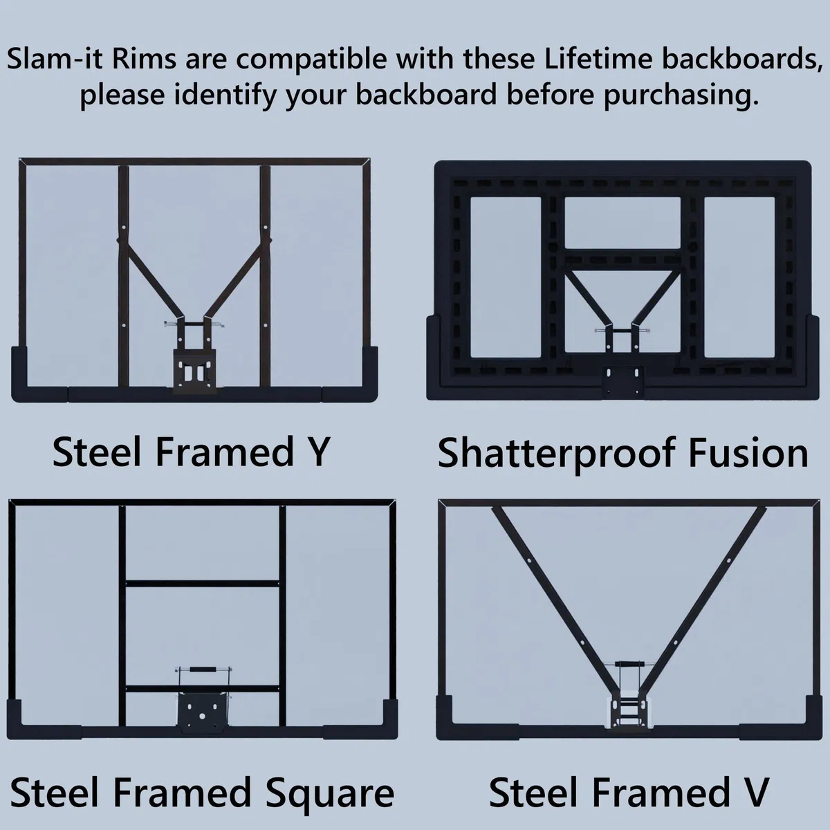 Lifetime Slam-it Basketball Rim