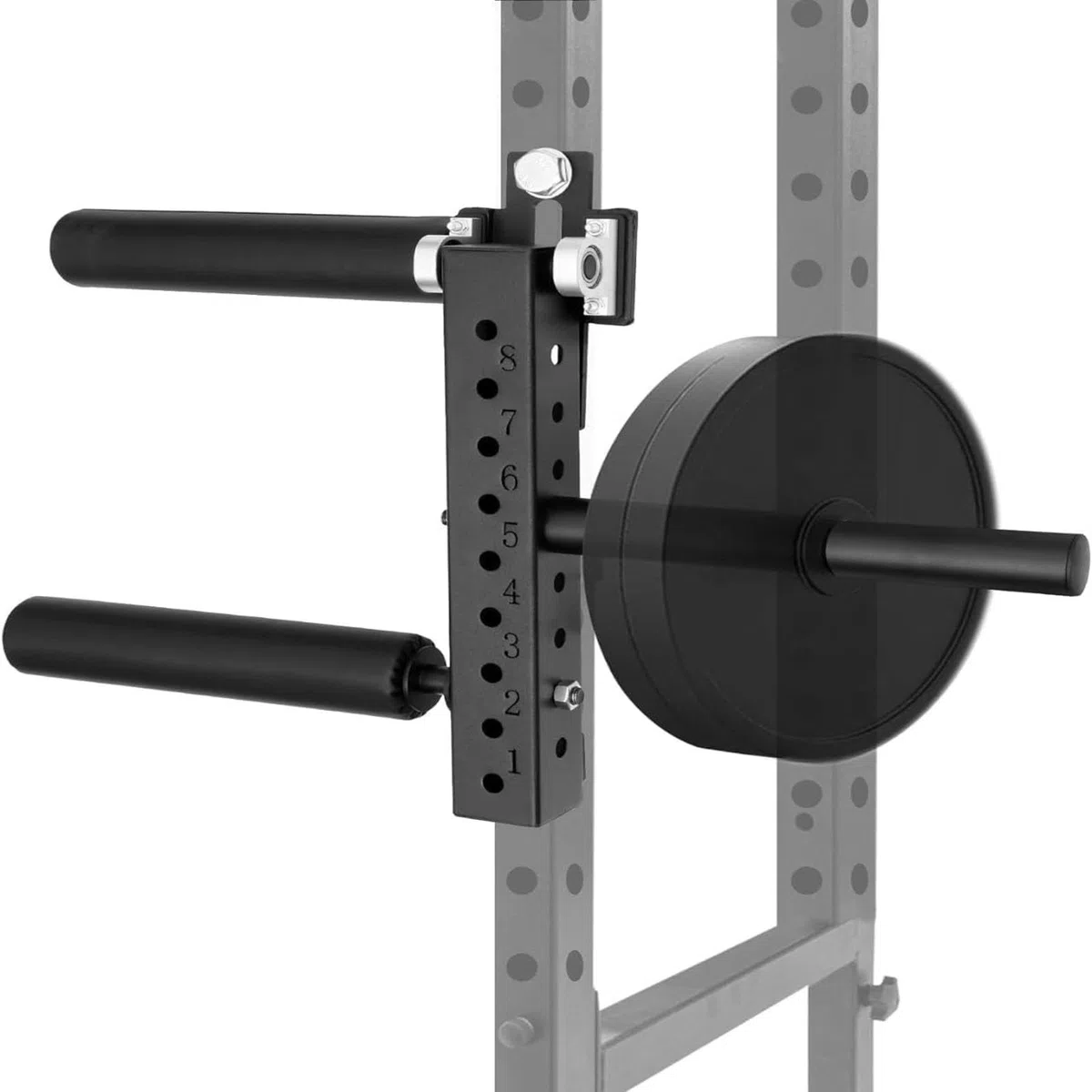 Leg Extension e Curl Regolabile, Accessorio Leg Extension, Macchina LegCurl da seduti, Capacità di carico massima 120 kg per allenare i muscoli delle gambe (18 mm/26 mm)