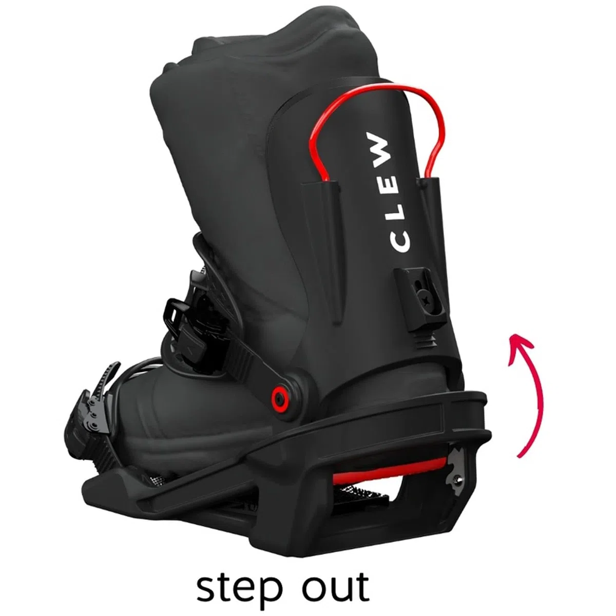 Clew Rilegatura snowboard uomo Freedom 1.0