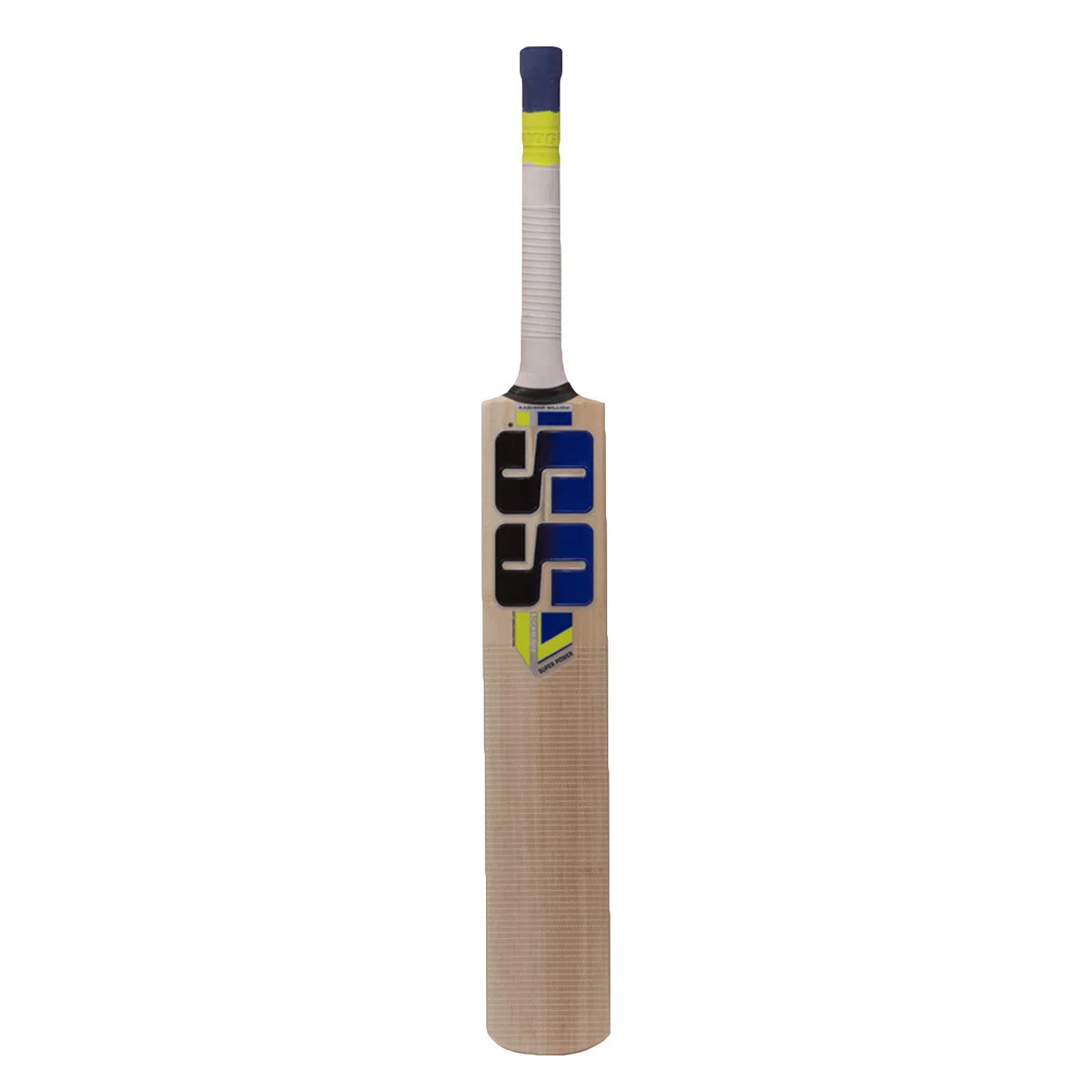 SS Yogi Sports - Mazza da cricket in pelle di salice del Kashmir, esclusiva mazza da cricket per adulti, a grandezza naturale, con copertura di protezione completa (Super Power, Cannon, Impact)