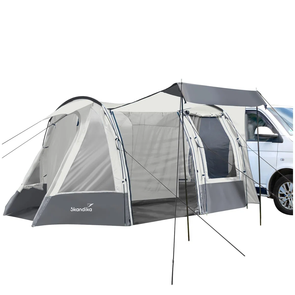 Skandika Aarhus Travel 2 / Aarhus Air Protect Tenda da campeggio per bus | con/senza Air Protect, 2 persone, autoportante, 2 m altezza, zanzariera